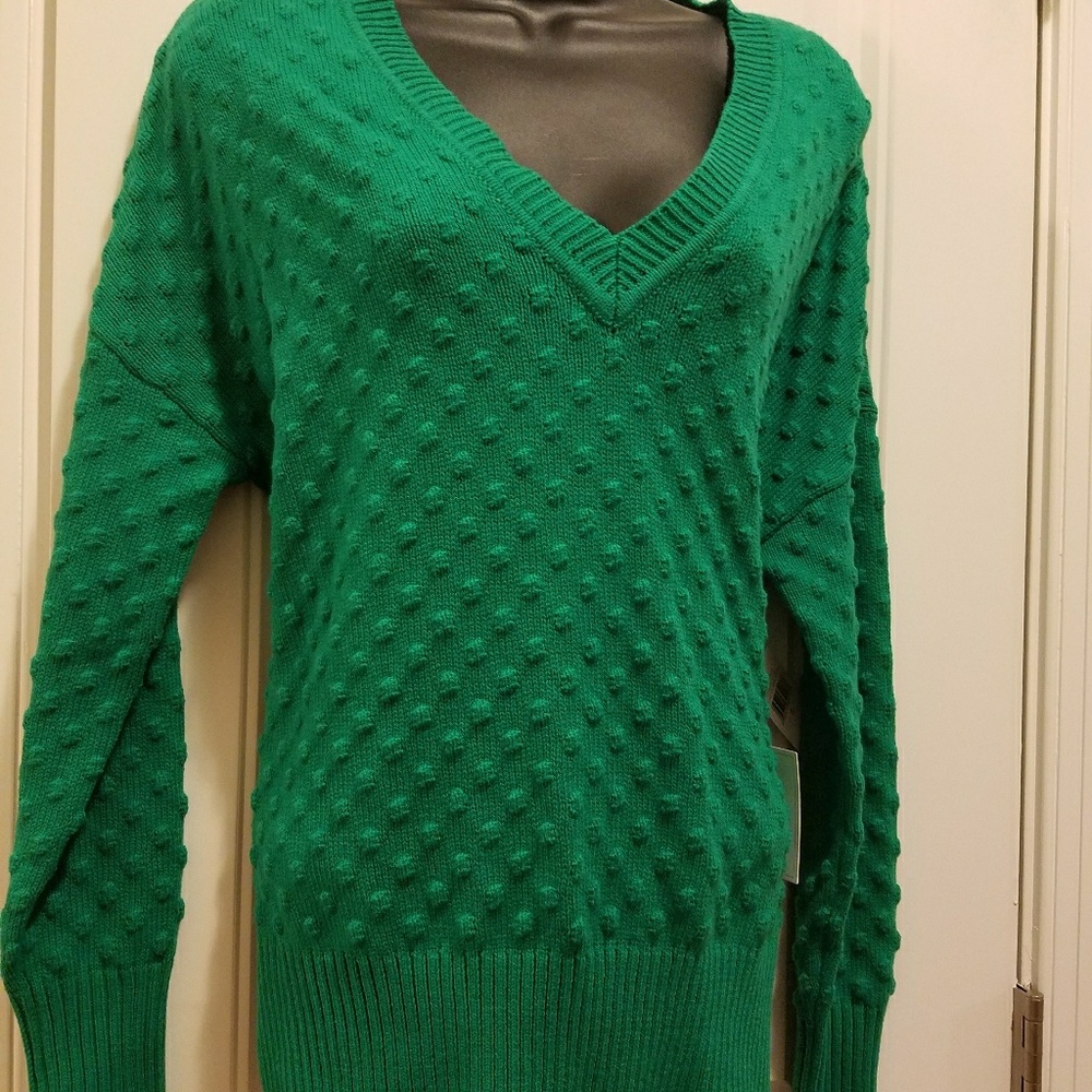 1. State V-Neck Sweater Top